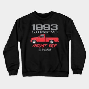 1993 red Crewneck Sweatshirt